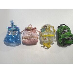 Rainbow High Jr High Doll Backpack Accessories Lot Blue Pink Clear Green Snake